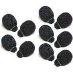 Rycote 1x Pack of 10 Black, Miniature Foam Windsheilds for Lavalier Microphones 2.8mm in Diameter and up to 15mm in Length (p/n 105514) Rycote 1x Pack of 10 Black, Miniature Foam Windsheilds for Lavalier Microphones 2.8mm in Diameter and up to 15mm in Length (p/n 105514)
